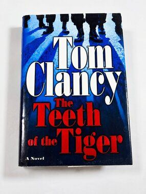 Tom Clancy The Teeth of the Tiger Hardcover 2003 Dust Jacket Jack Ryan Novel